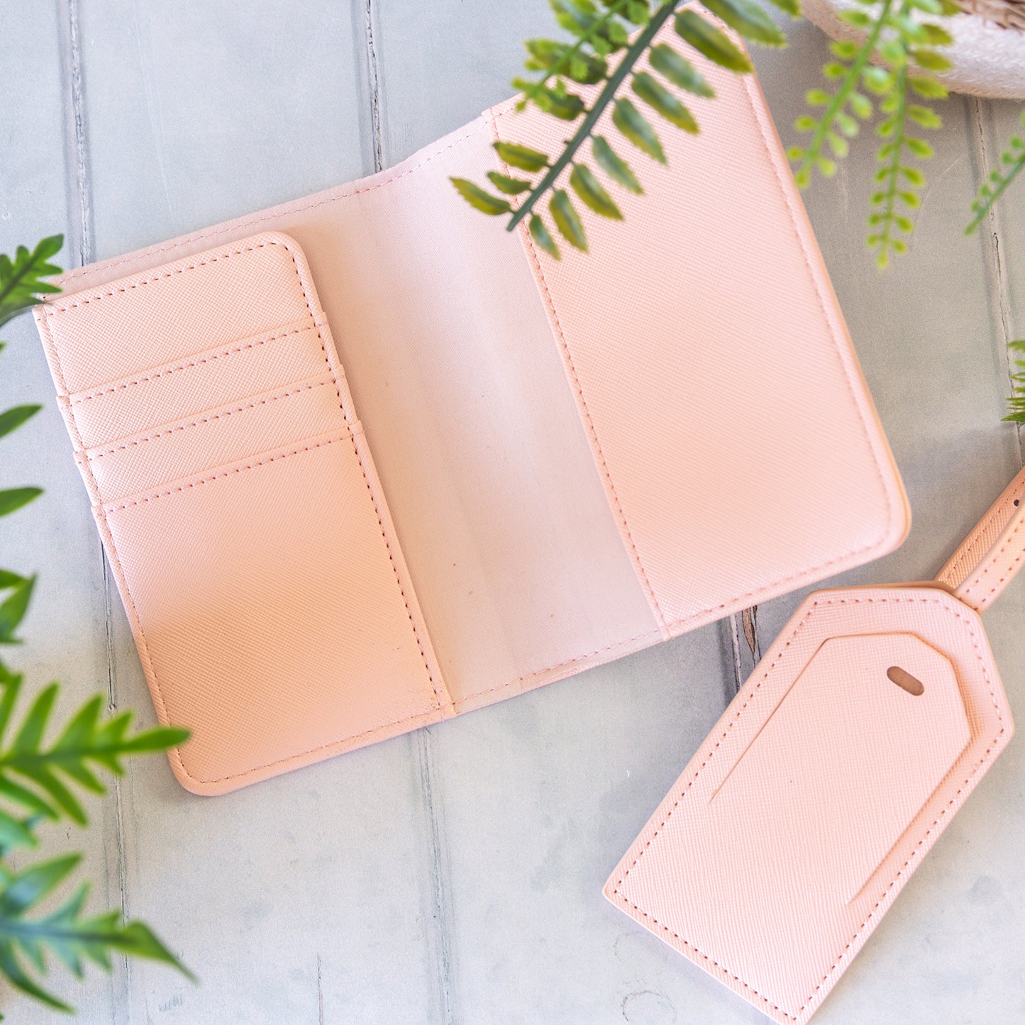 Passport Cover and Luggage Tag Set | Personalised Travel Set