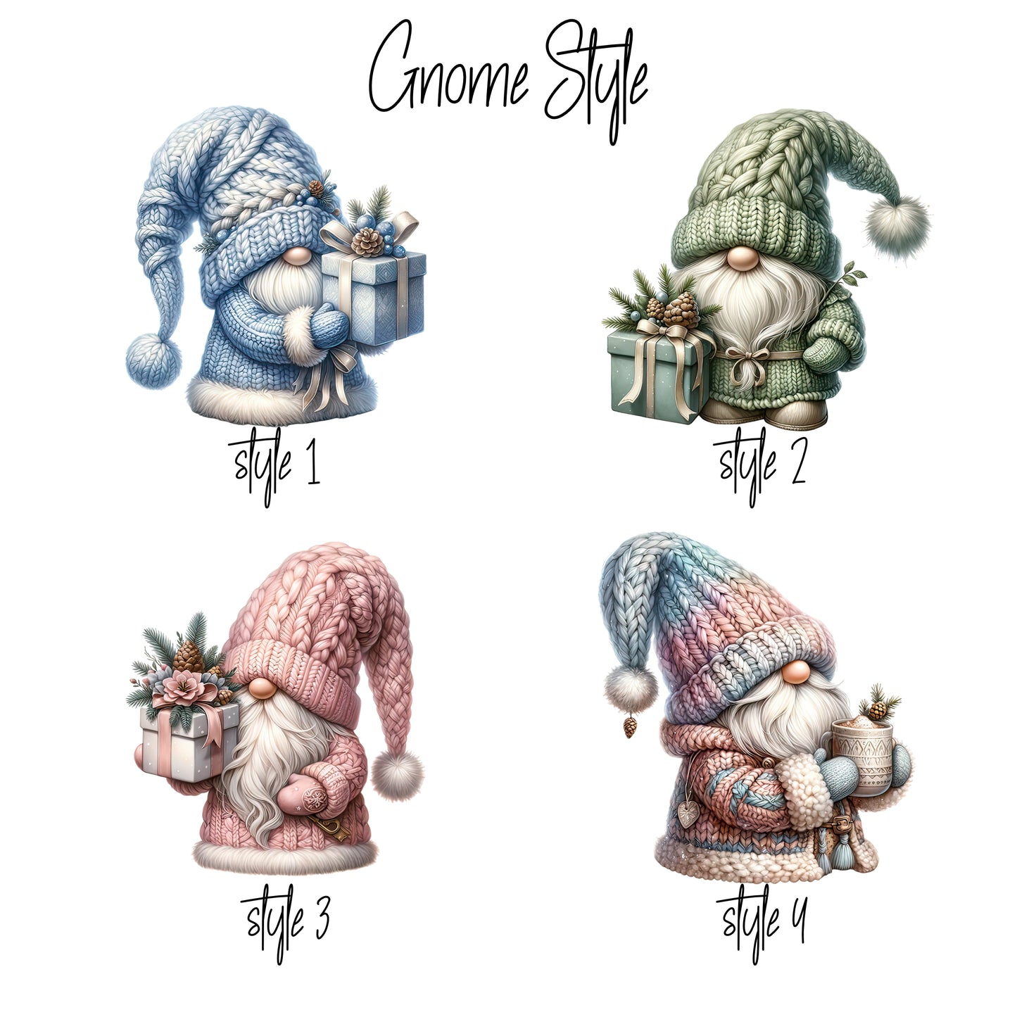 Personalised Christmas Gonk Mug | Retro Gnome Gift