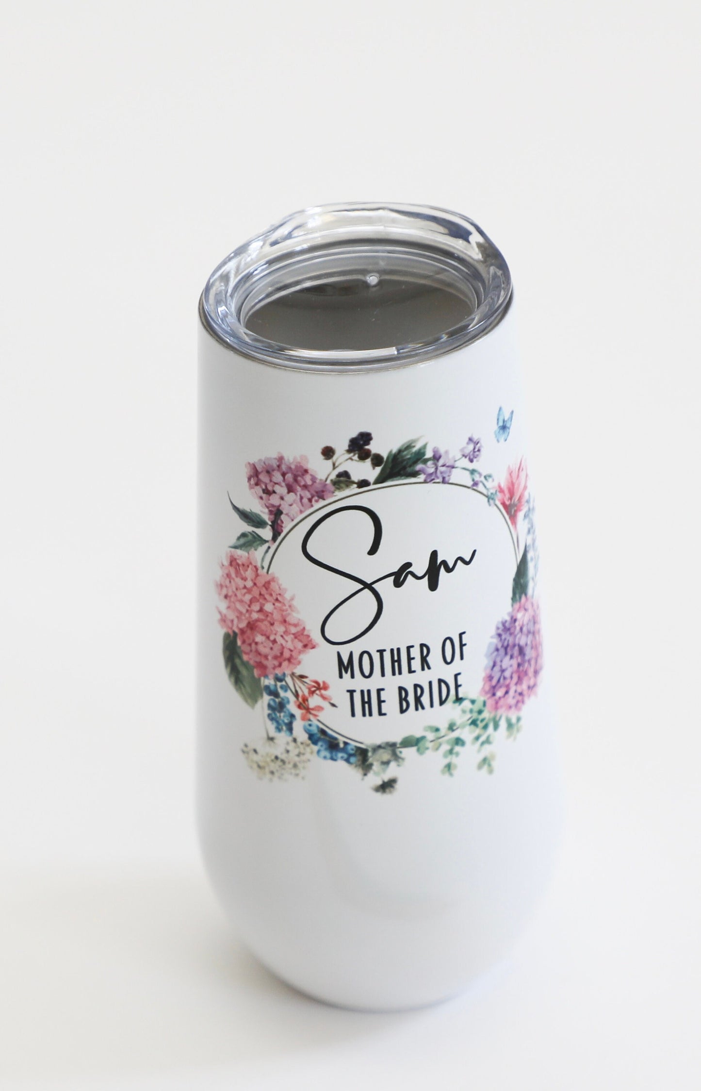 Personalised Champagne Flute Bridesmaid Gift