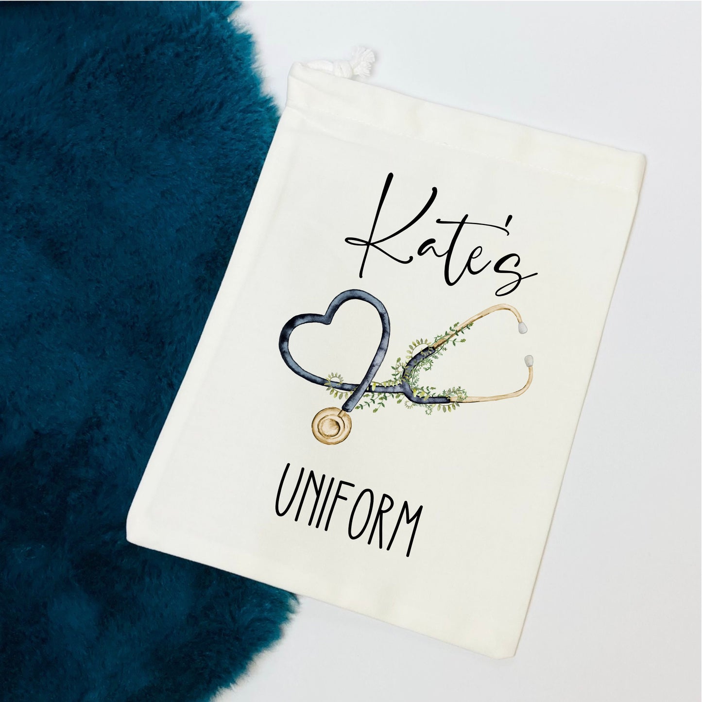 Personalised Nurse Uniform Bag | Scrub Sack