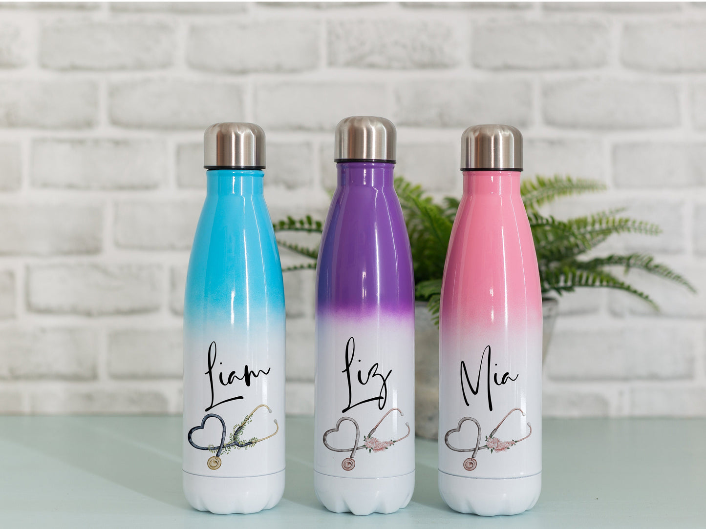 Personalised Nurse Water Bottle | Paramedic Gift