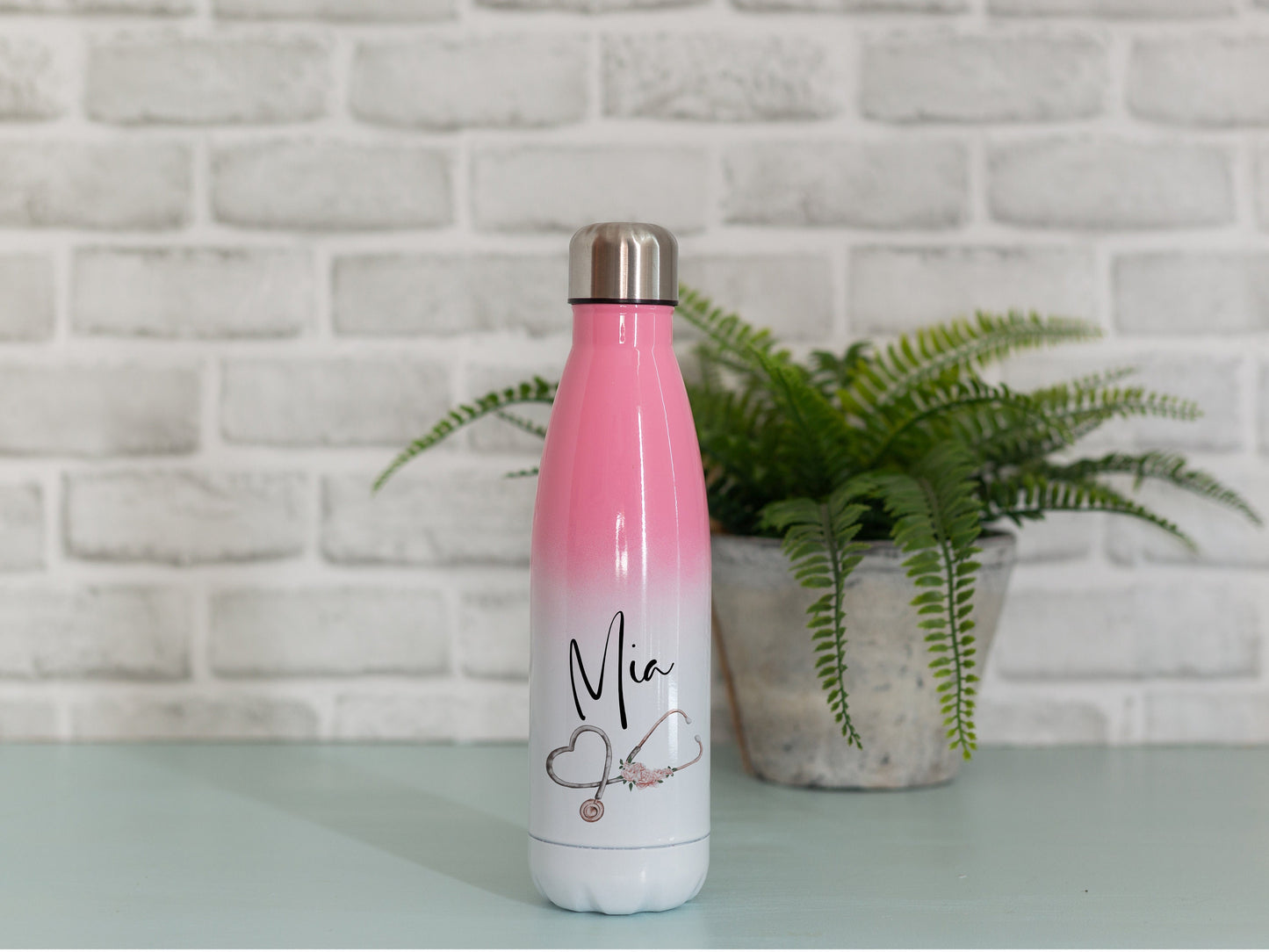 Personalised Nurse Water Bottle | Paramedic Gift