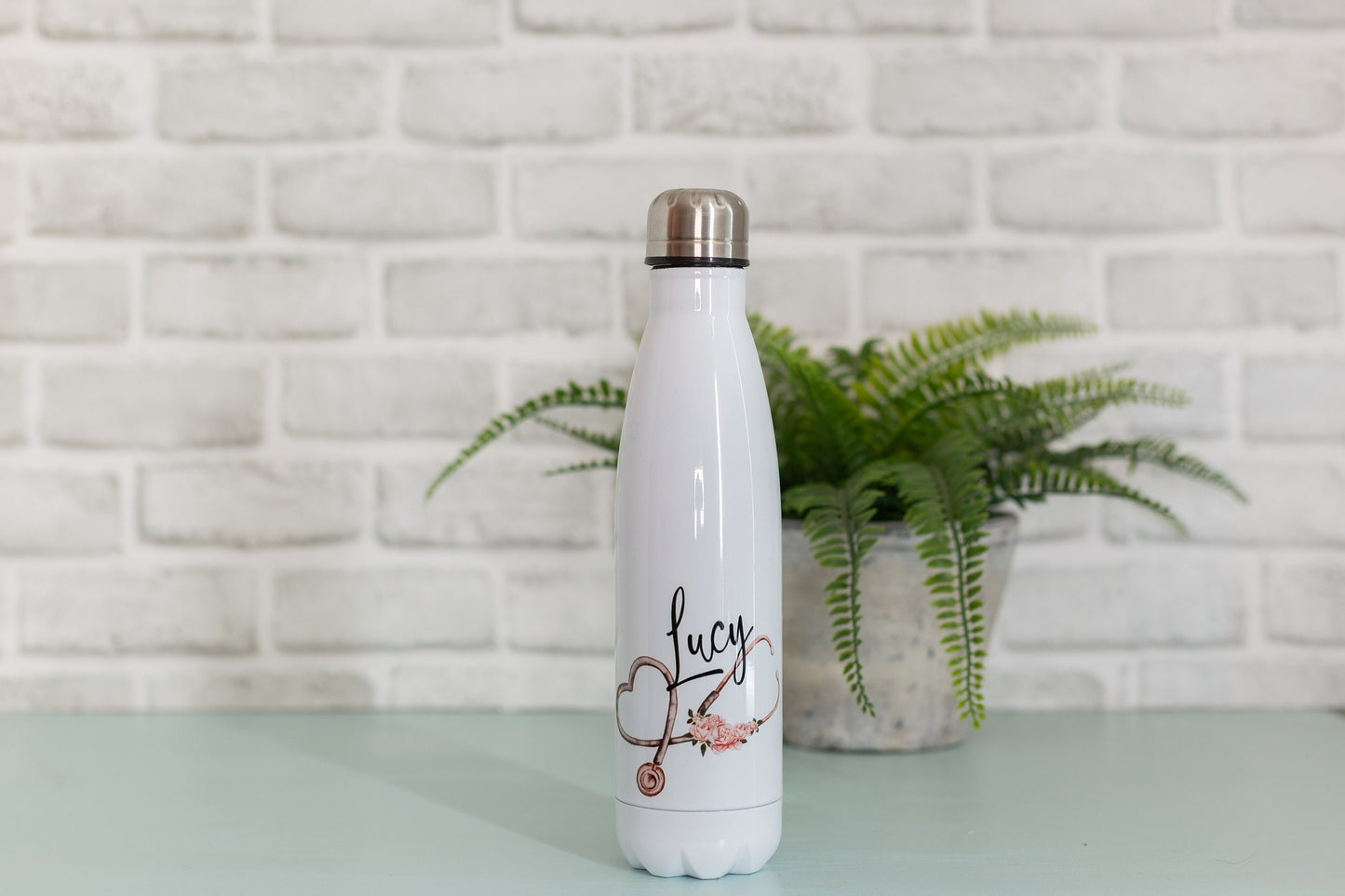 Personalised Nurse Water Bottle | Paramedic Gift