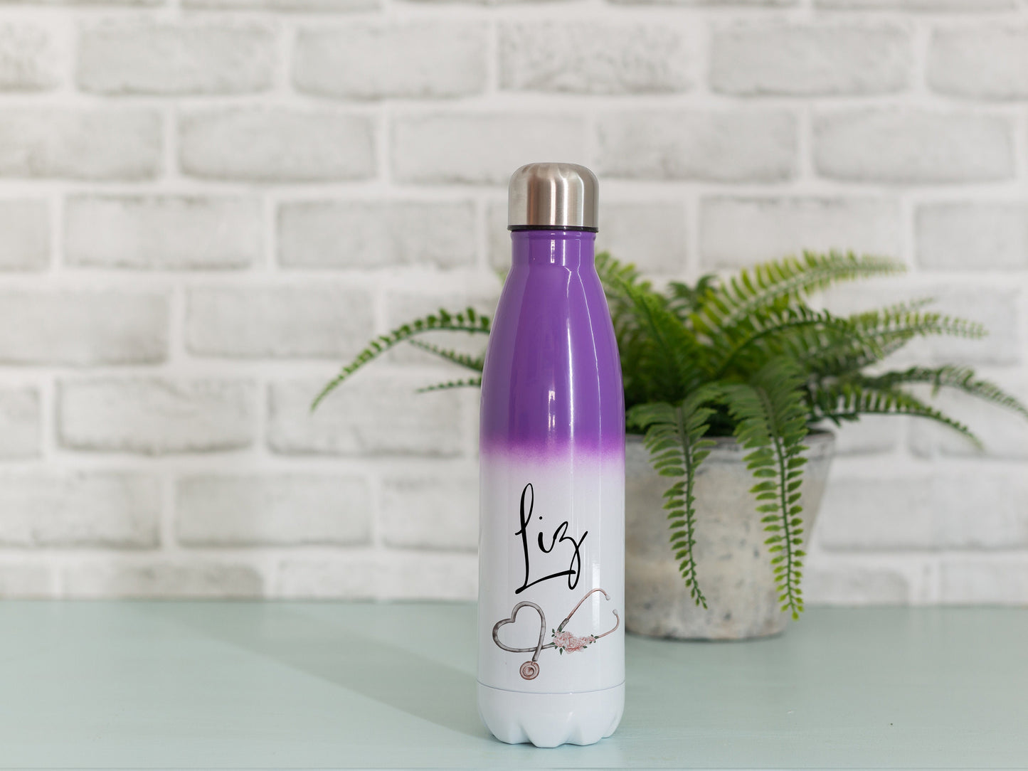 Personalised Nurse Water Bottle | Paramedic Gift