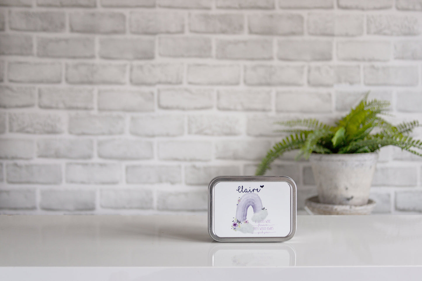 Tobacco tin for Mum, sister, auntie, personalised weed tin, cigarette, Baccy tin