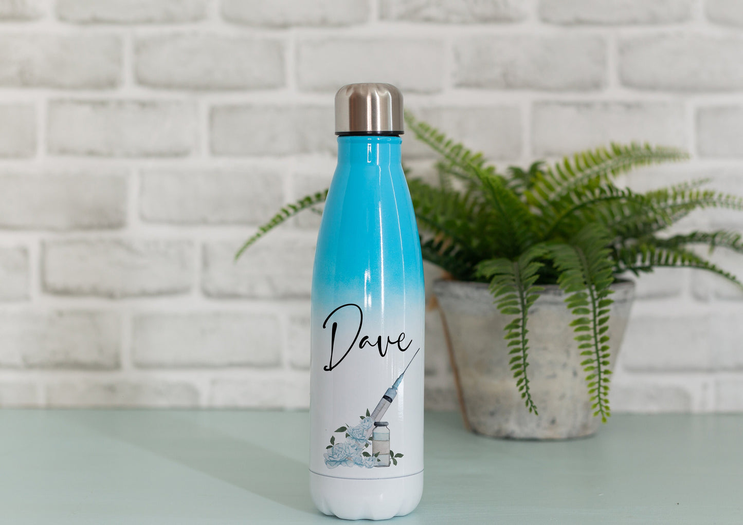 Nurse Personalised Water Bottle | Funny Paramedic Gift