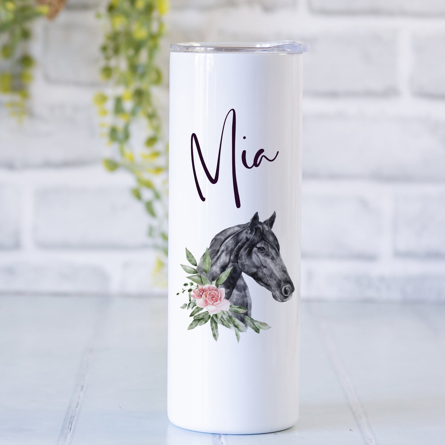 Animal Travel Mug | Giraffe Zebra Lion Tiger Wolf Llama Tumbler Cat Horse Leopard Stag