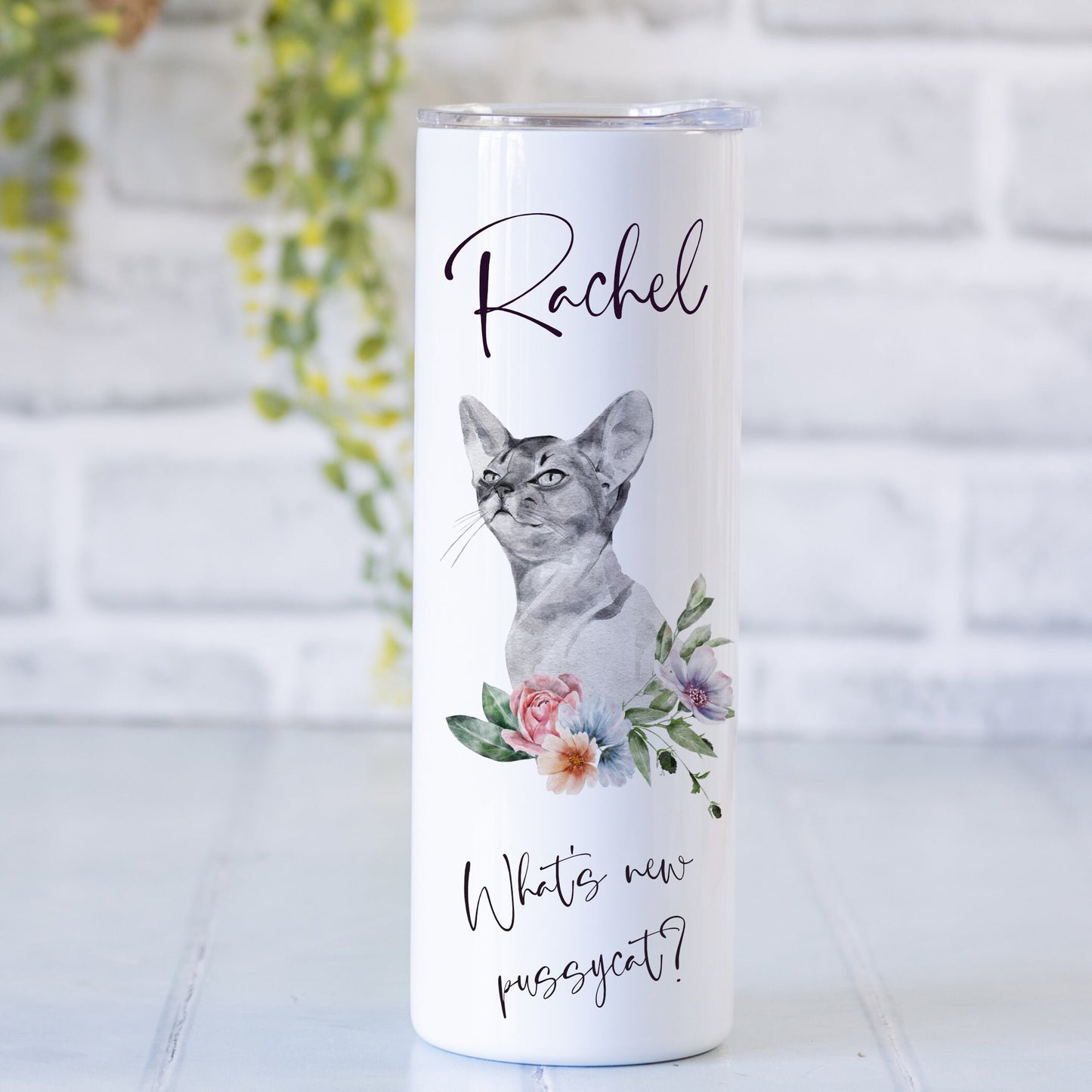 Animal Travel Mug | Giraffe Zebra Lion Tiger Wolf Llama Tumbler Cat Horse Leopard Stag