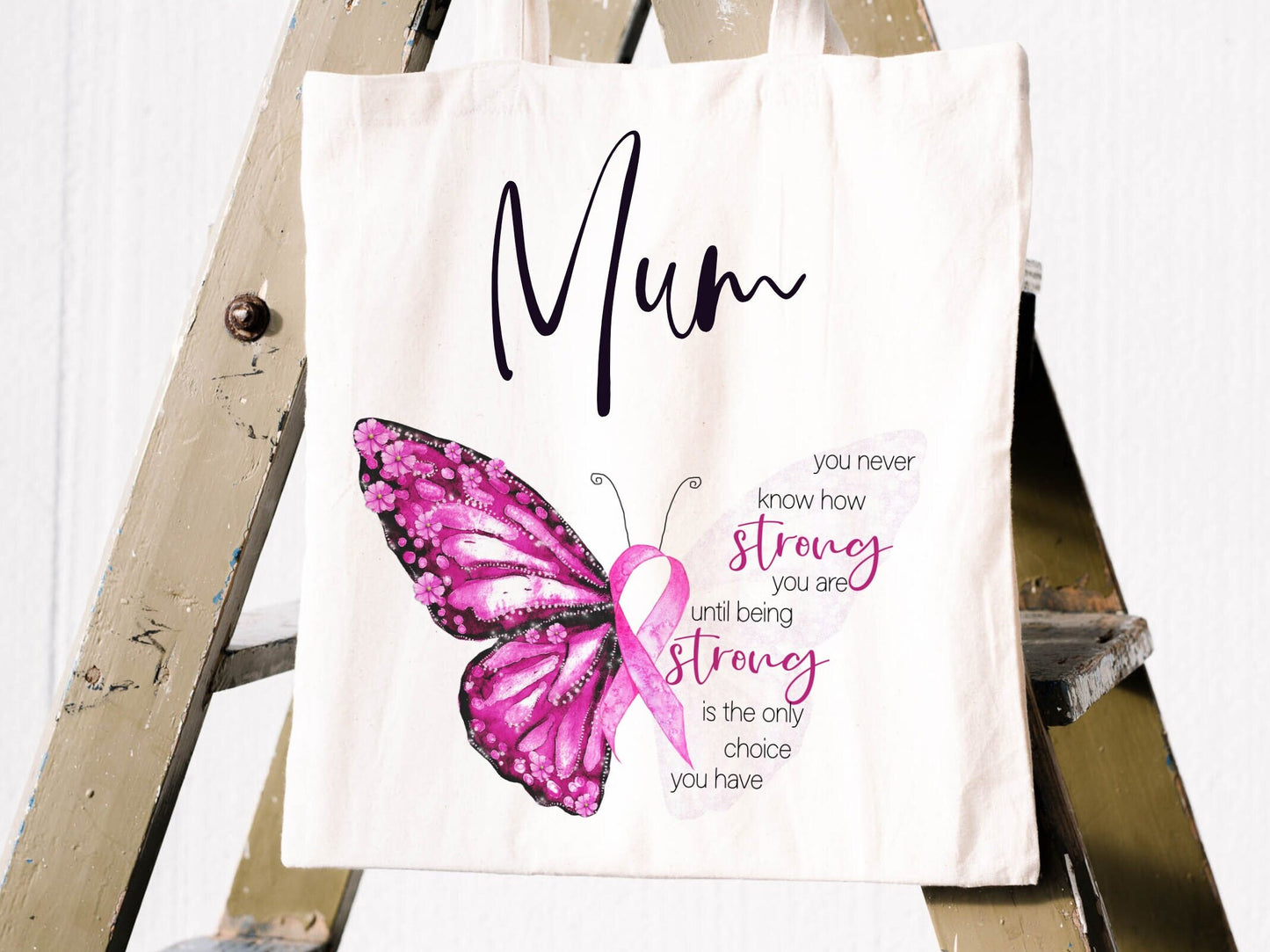 Cancer Survivor/Fighter Bag | Breast Cancer Gift