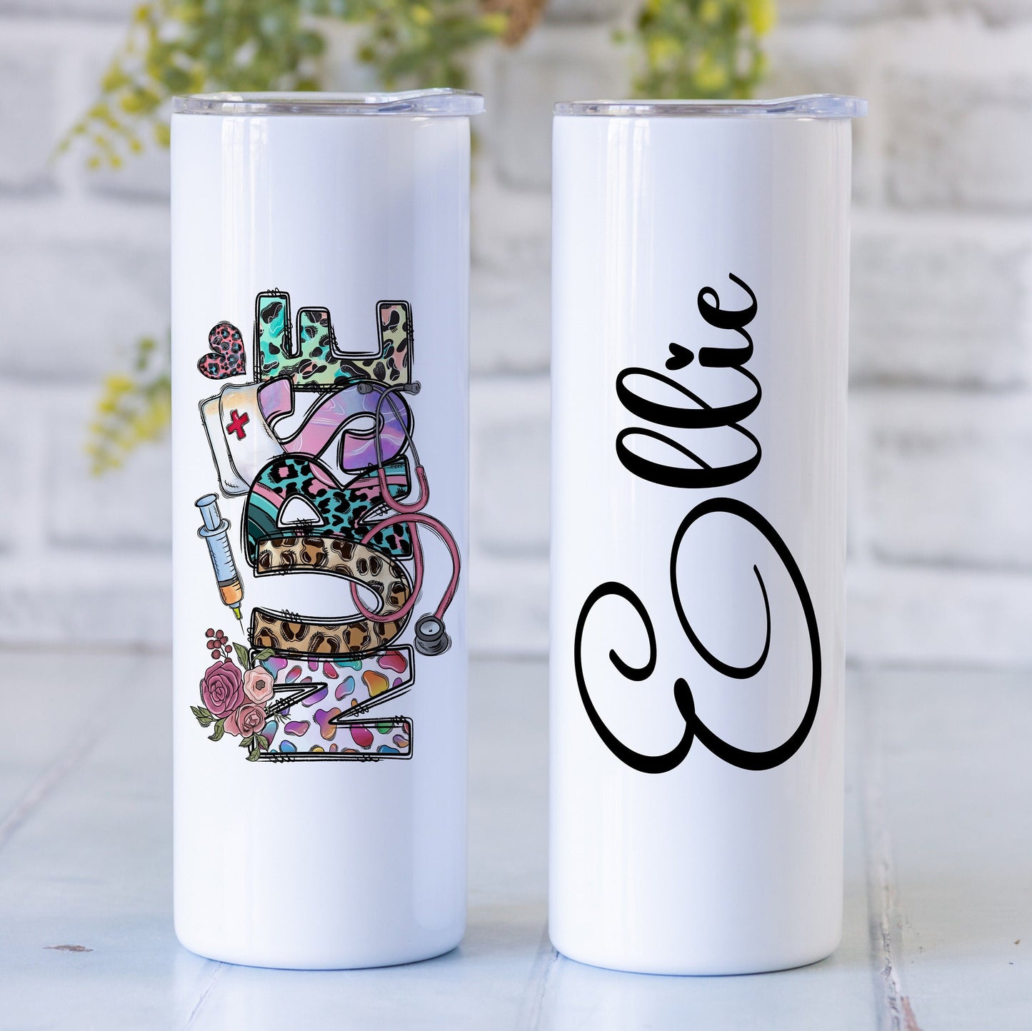 Personalised Nurse Tumbler/Travel Mug