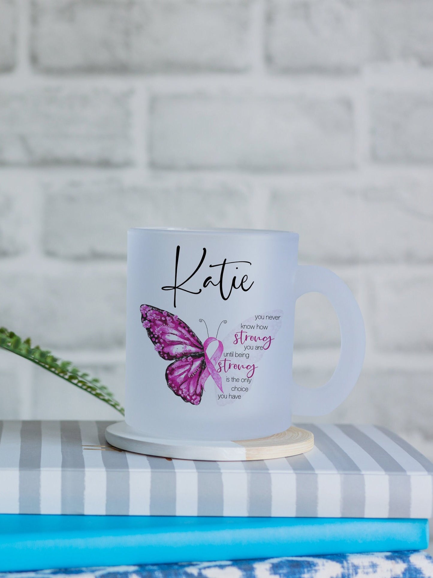 Cancer Treatment Patient Glass Mug Gift