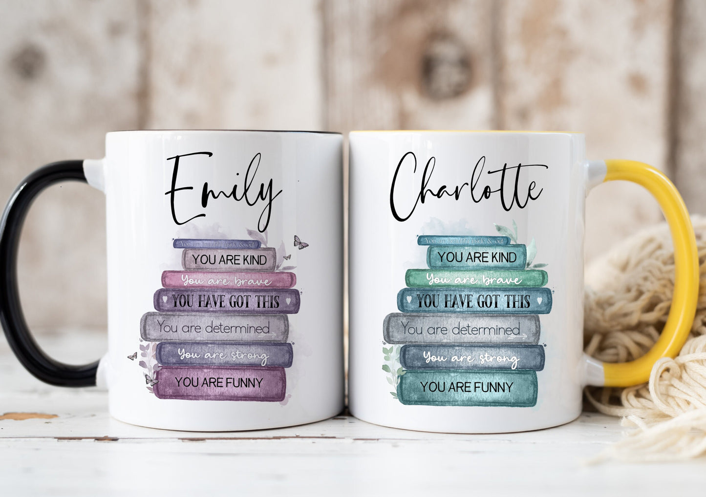 Book Lover Reading Mug | Personalised Bookish Gift for Her