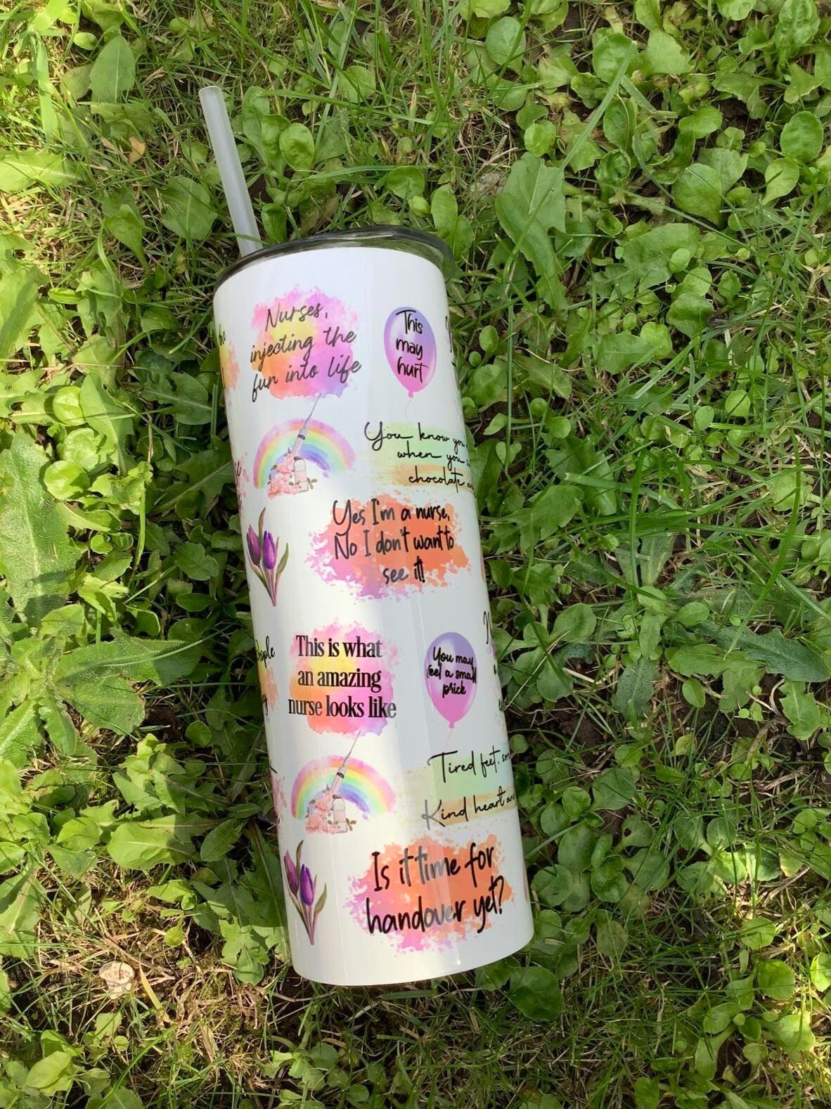 Nurse Travel Mug | Funny Nurse Affirmations Tumbler