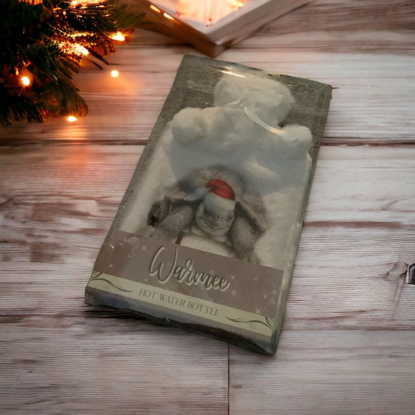 Personalised Tortoise Hot Water Bottle | Tortoise Christmas Gift