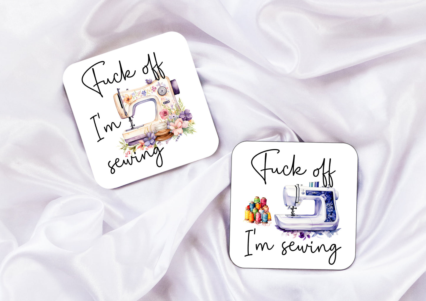 Sewing Mug Fuck Off I’m Sewing Funny Mug and/or Coaster