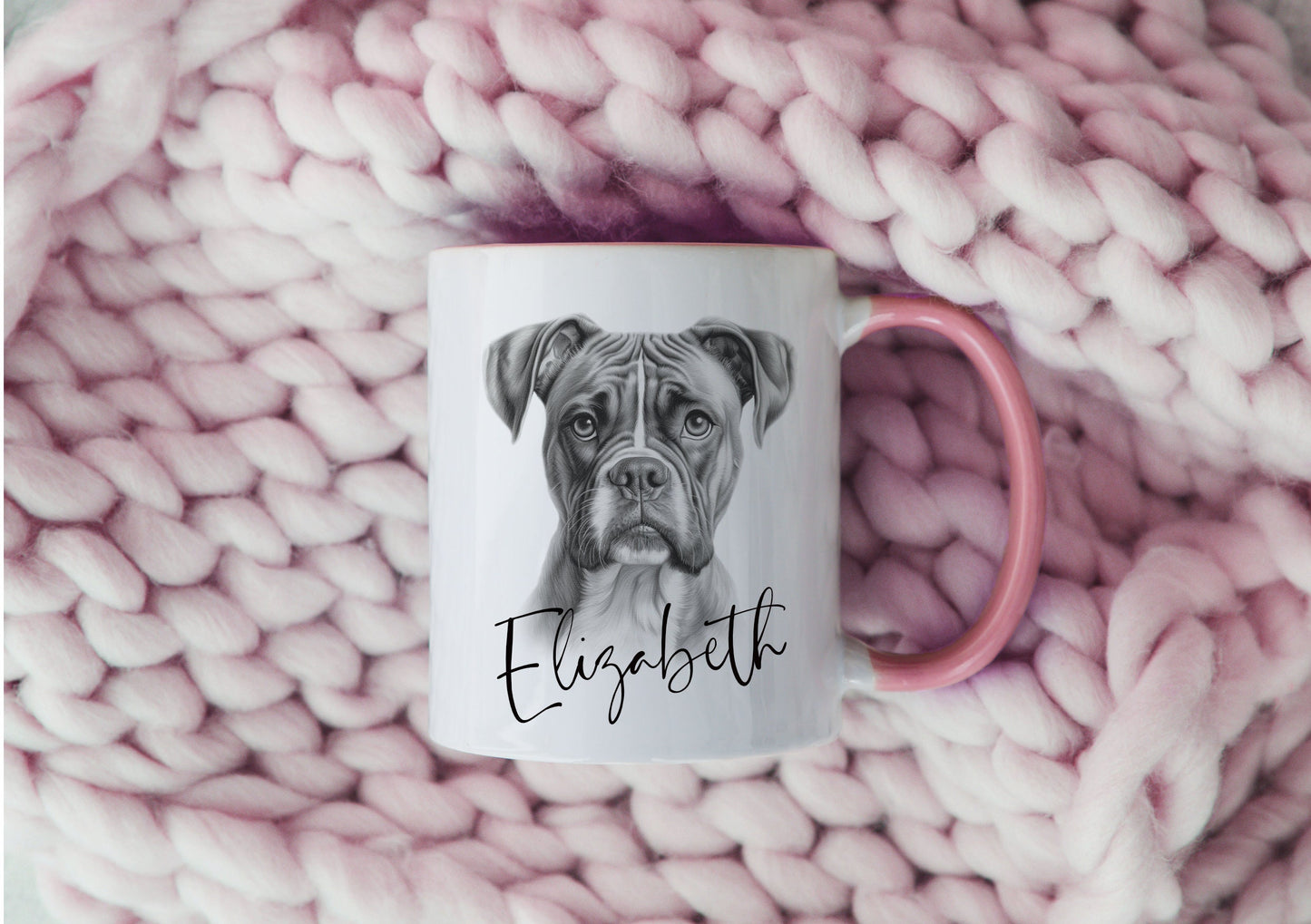 Personalised Boxer Dog Mug | Boxer Lover Gift