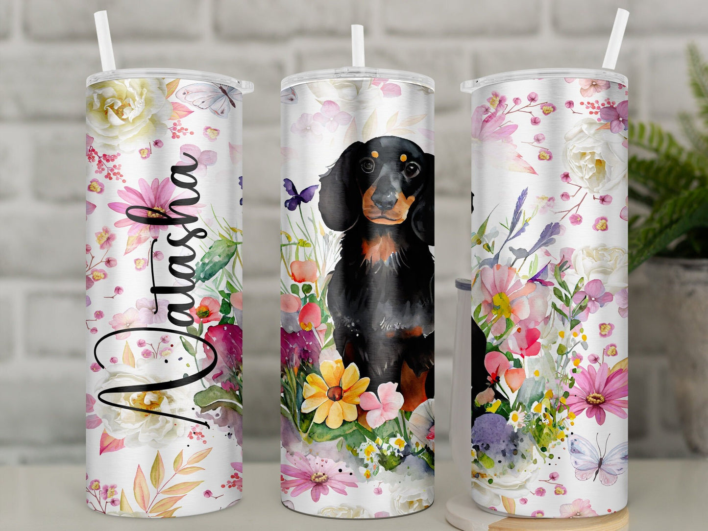 Personalised Dachshund Travel Mug l Dachshund Owner Gift