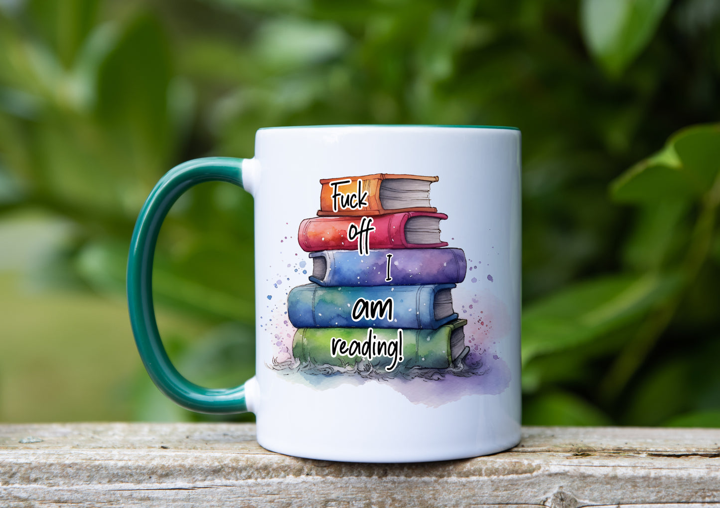 Fuck Off I’m Reading Book Lover Funny Mug and/or Coaster