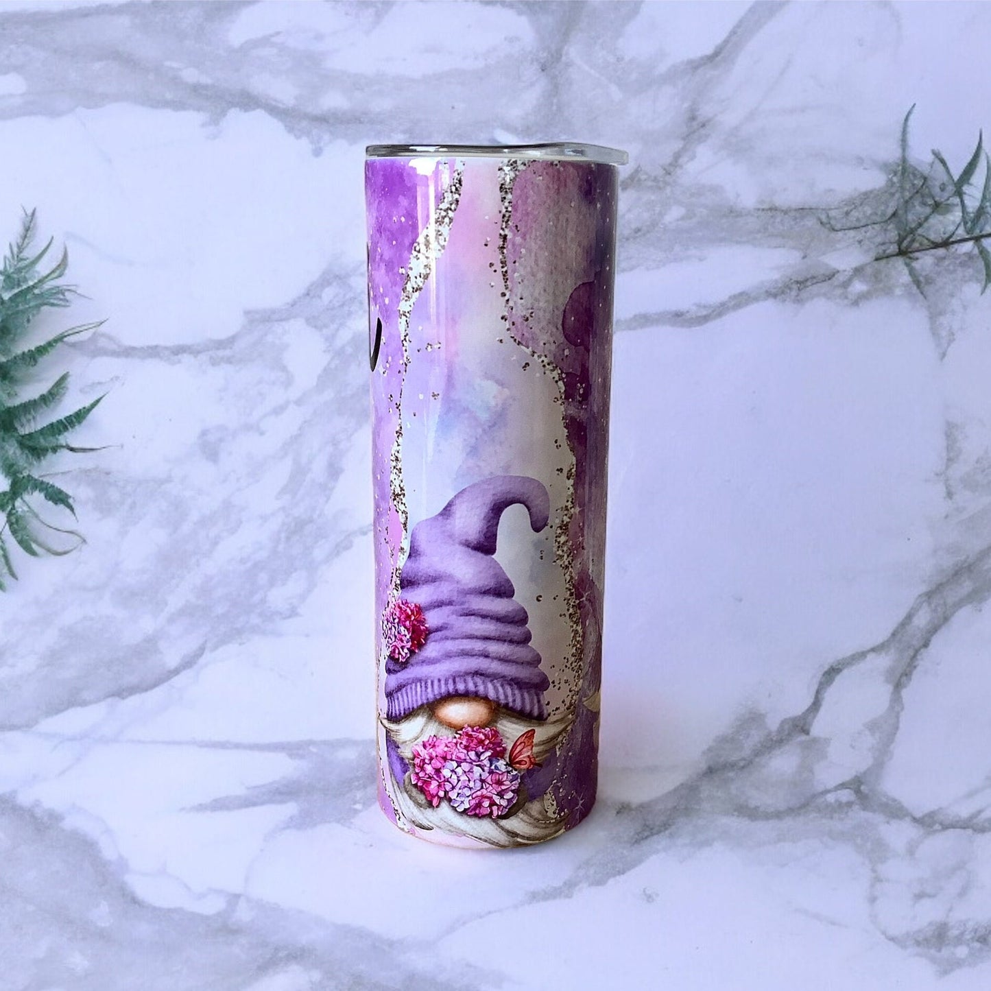 Gonk Tumbler/Travel Mug | Personalised Gnome Cup