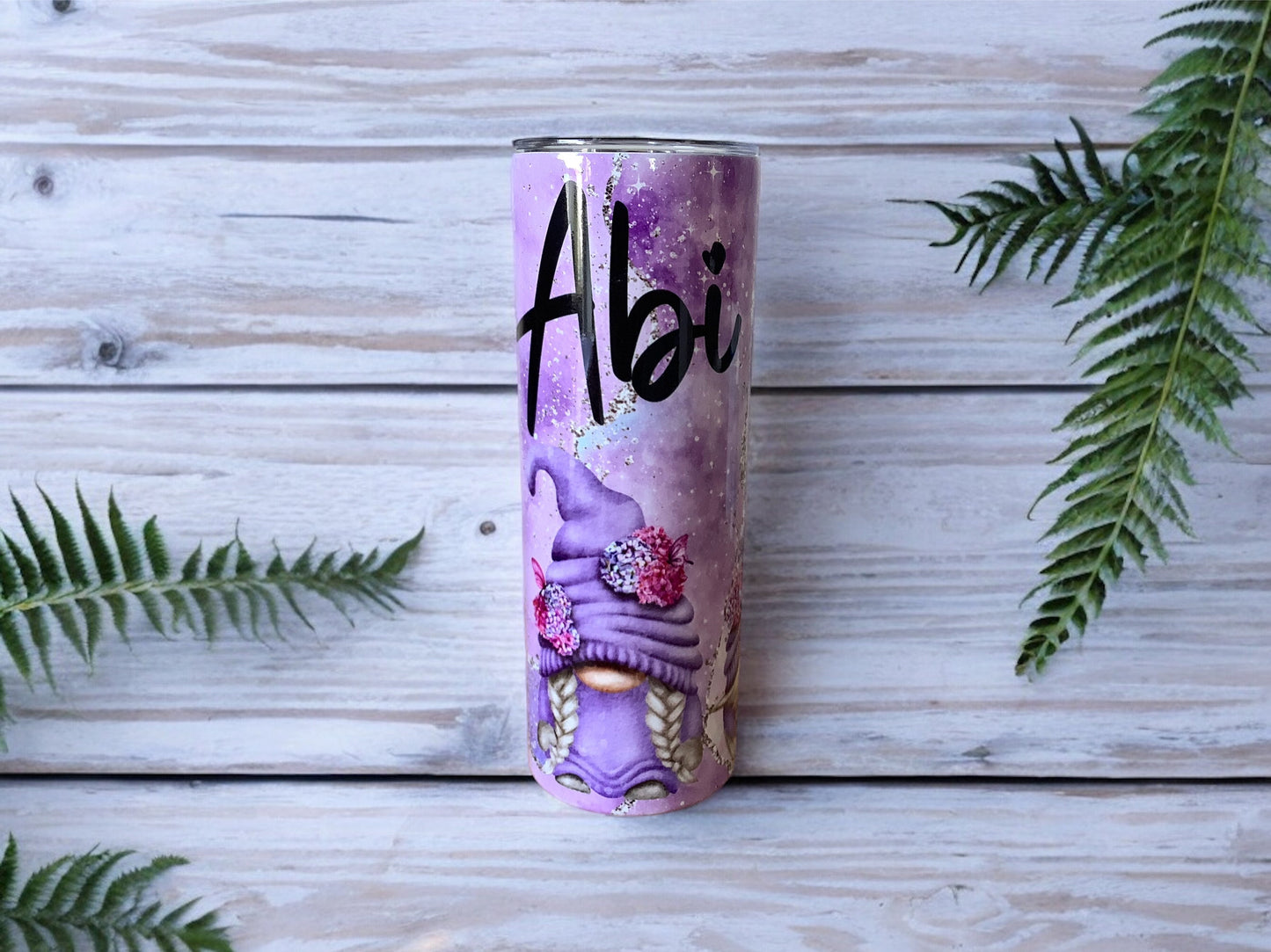 Gonk Tumbler/Travel Mug | Personalised Gnome Cup