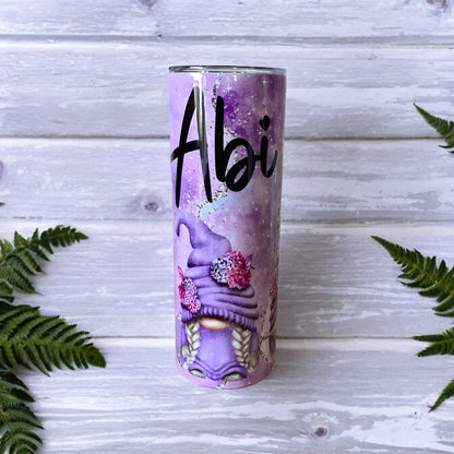 Gonk Tumbler/Travel Mug | Personalised Gnome Cup