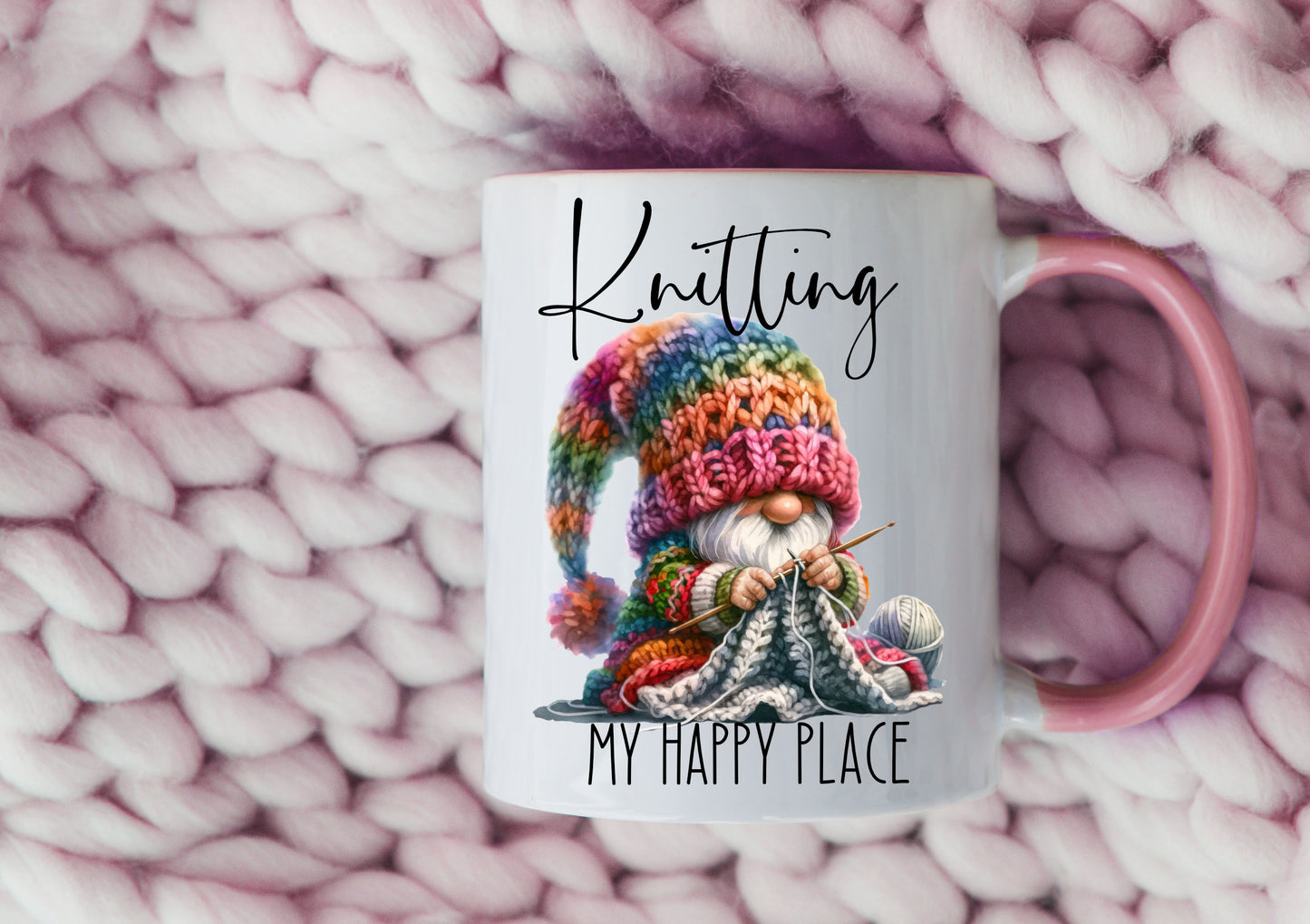 Knitting Gonk Mug Gift