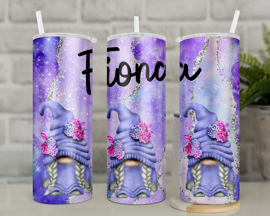 Gonk Tumbler/Travel Mug | Personalised Gnome Cup