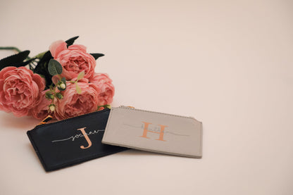 Personalised Card Holder and Coin Purse