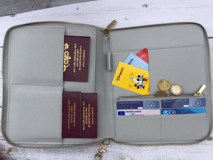 Personalised Travel Document Holder for Passports & Boarding Passes