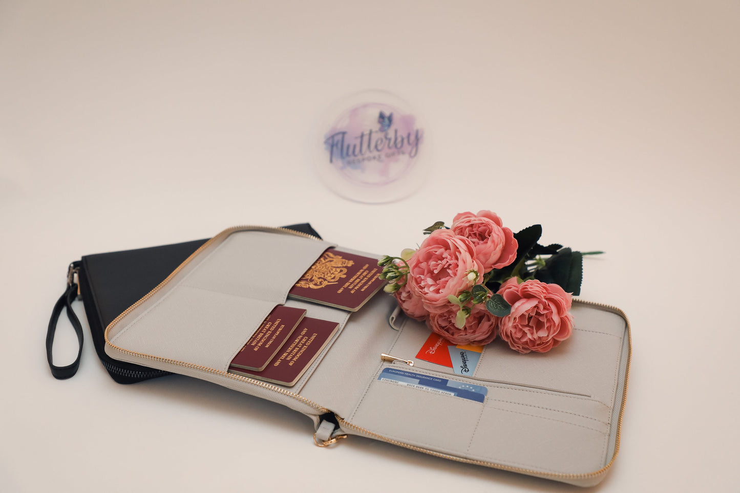 Personalised Travel Document Holder for Passports & Boarding Passes