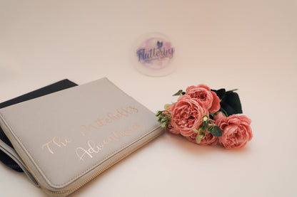 Personalised Travel Document Holder for Passports & Boarding Passes