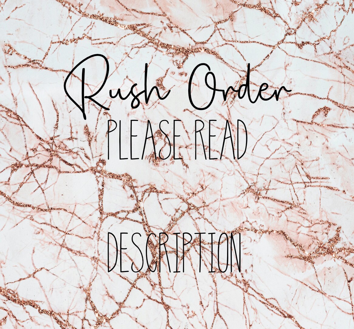 Rush order add on