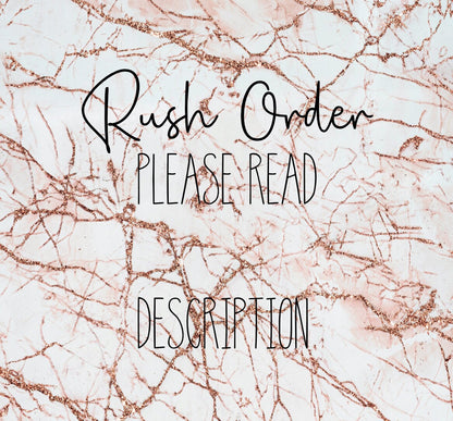 Rush order add on