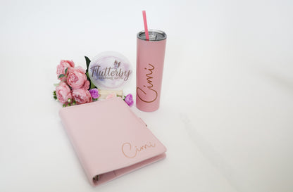 A5 Planner and Tumbler Set | Personalised Gift