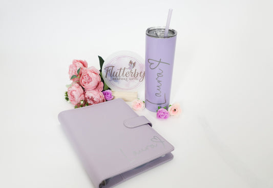 A5 Planner and Tumbler Set | Personalised Gift