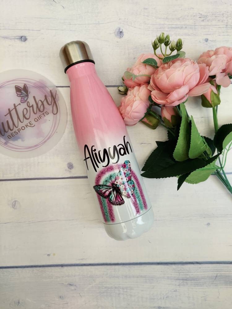 Personalised Water Bottle for Girls | Back to School