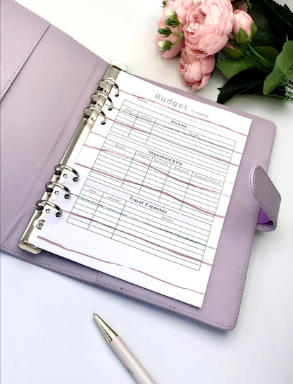 Finance and Budget Binder | Cash Saving System