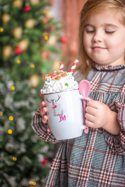 Personalised Hot Chocolate Christmas Mug