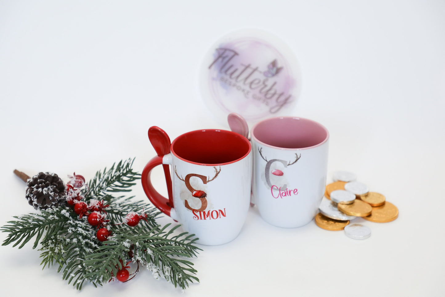 Personalised Hot Chocolate Christmas Mug