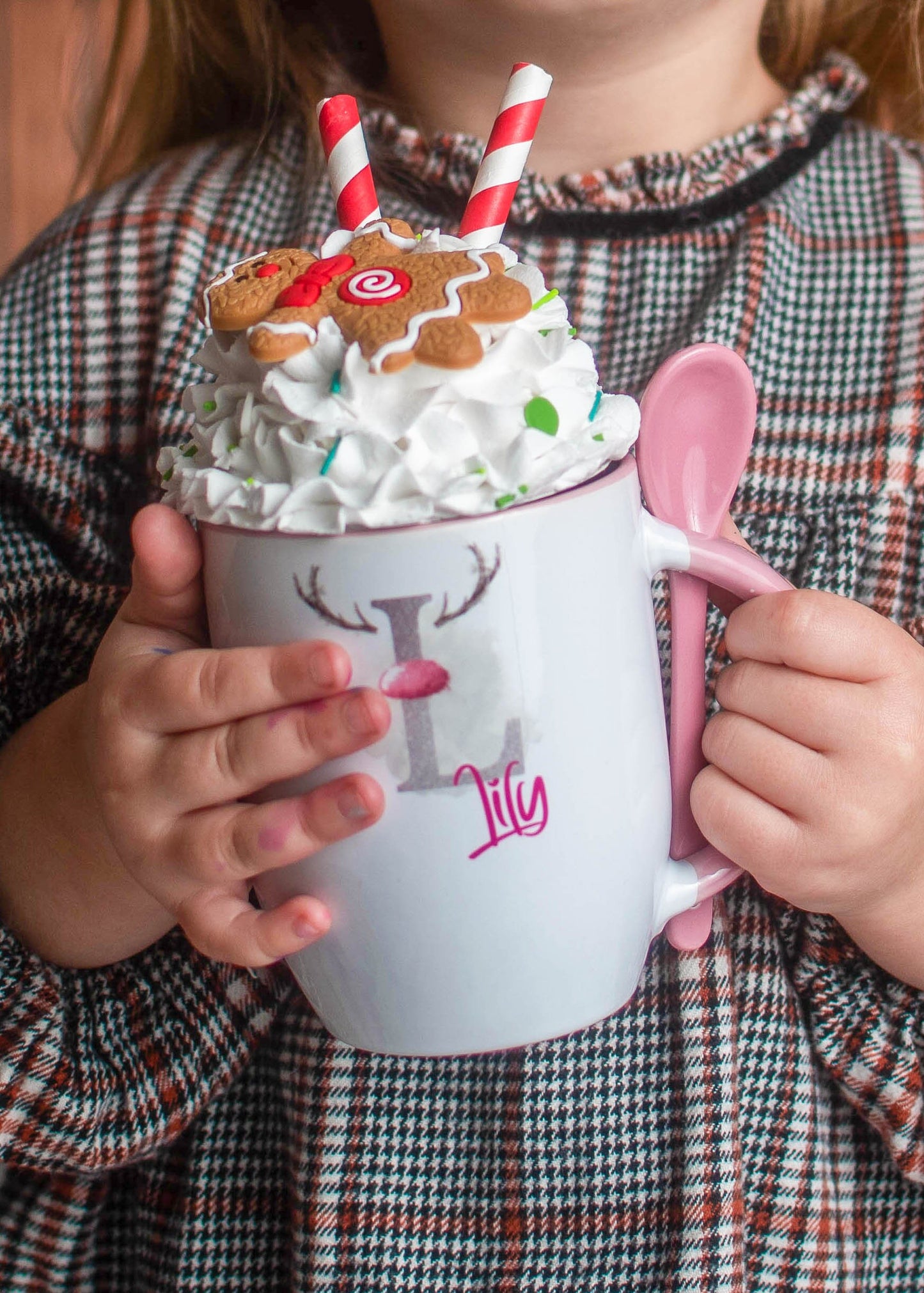 Personalised Hot Chocolate Christmas Mug