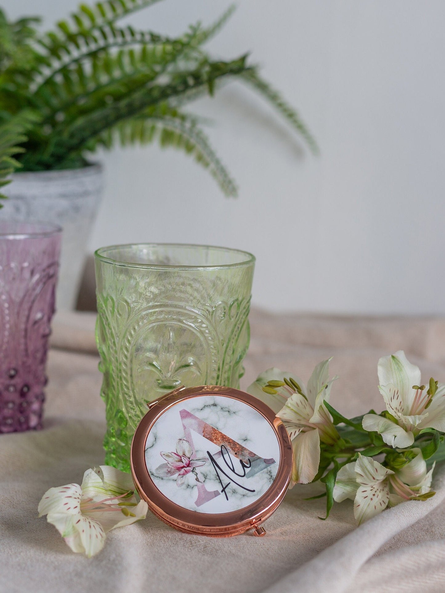 Mother of the Bride or Groom Compact Mirror