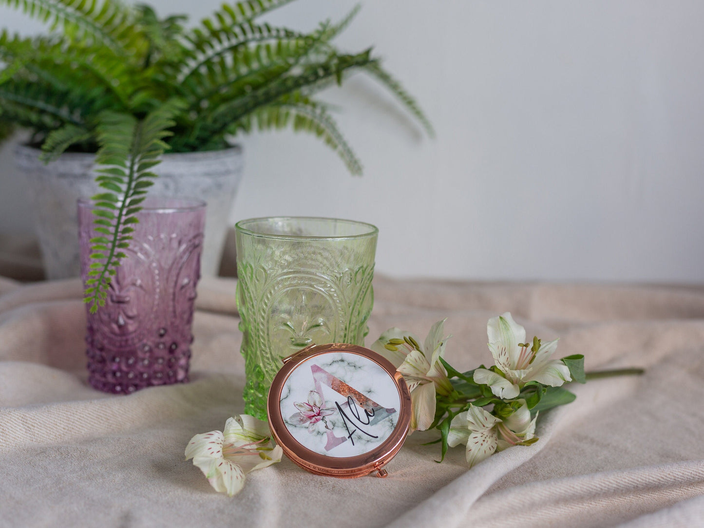 Mother of the Bride or Groom Compact Mirror