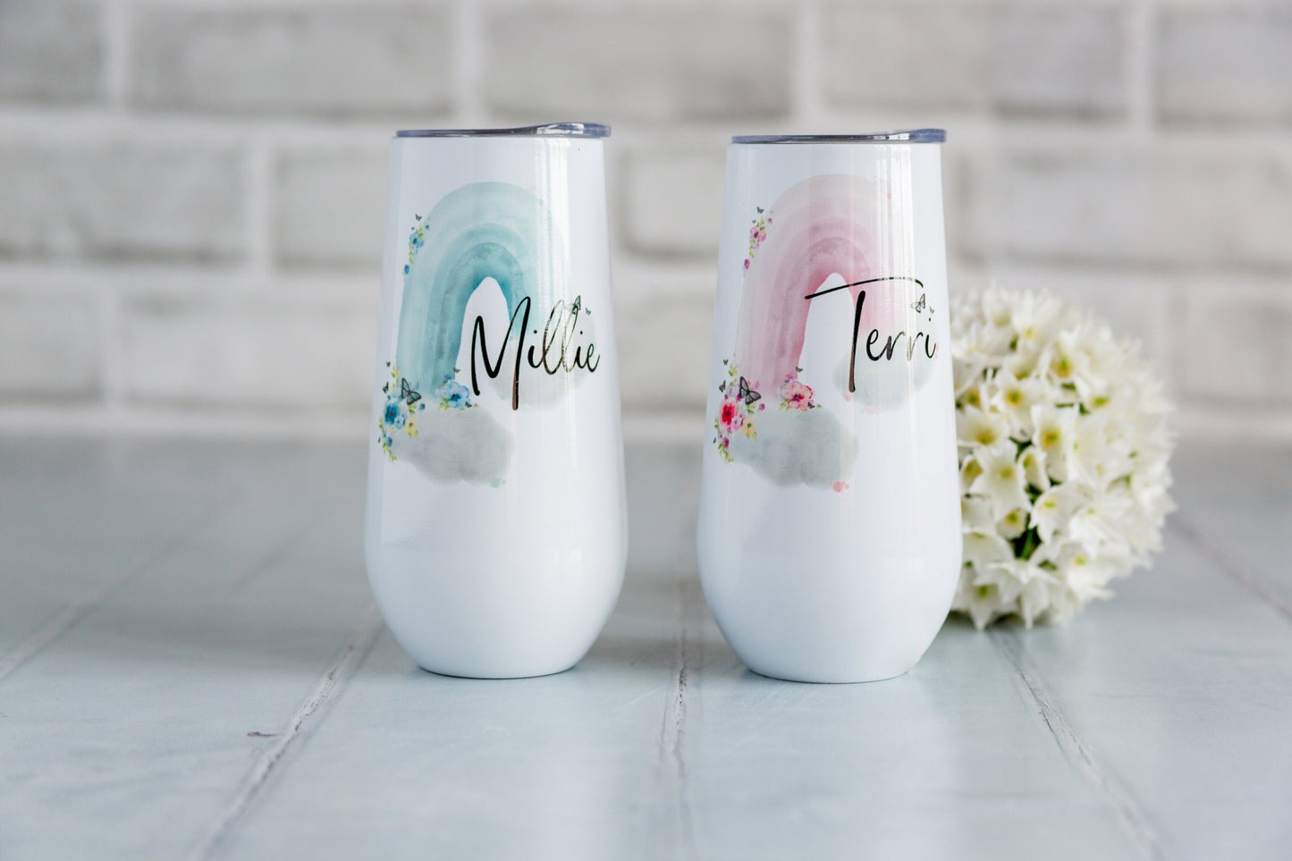 Personalised Champagne Flute | Insulated Stainless Steel Tumbler