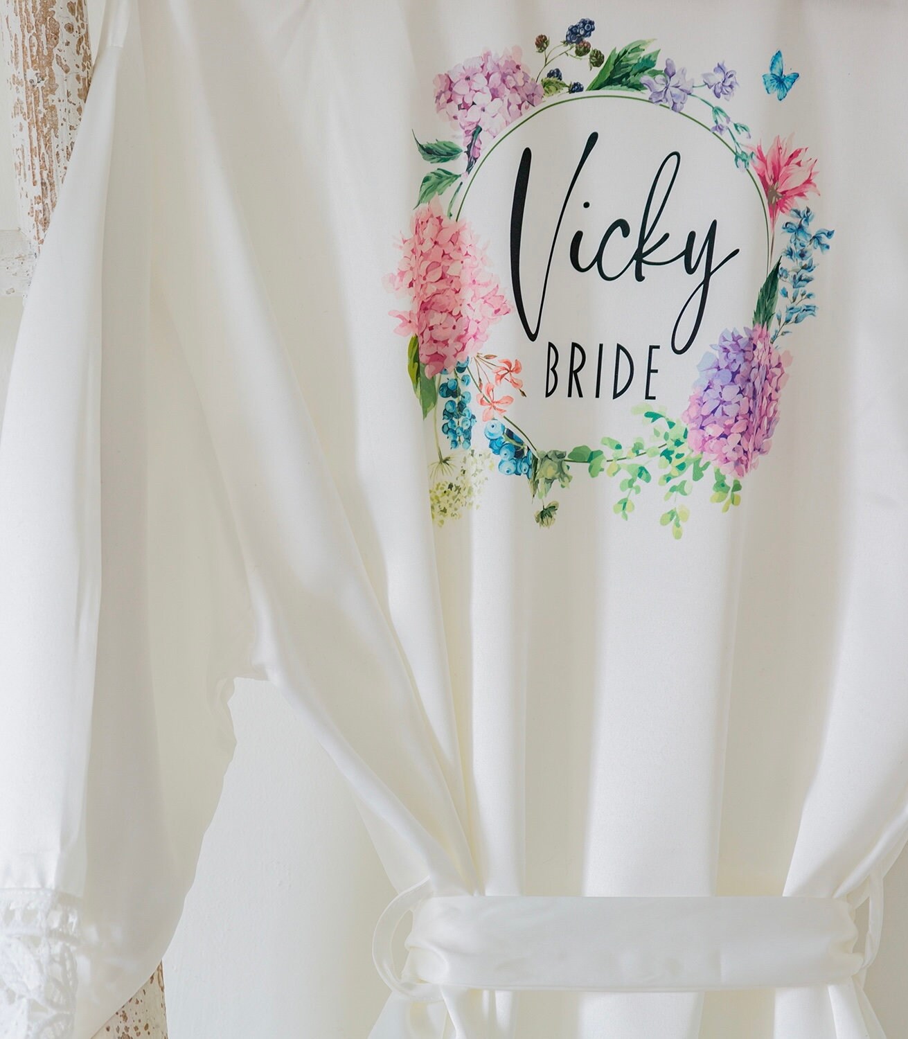 Bridal/Bridesmaid Robes | Personalised Satin Wedding Robes