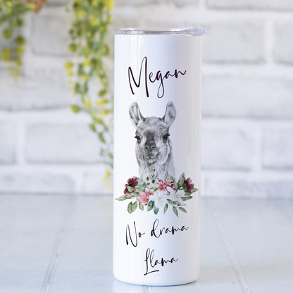 Animal Travel Mug | Giraffe Zebra Lion Tiger Wolf Llama Tumbler Cat Horse Leopard Stag