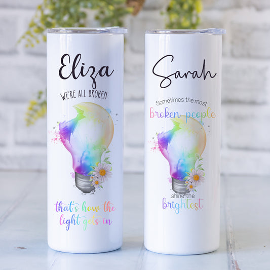 Positivity Mental Health Travel Mug | Personalised Insulated Tumbler