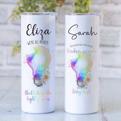 Positivity Mental Health Travel Mug | Personalised Insulated Tumbler