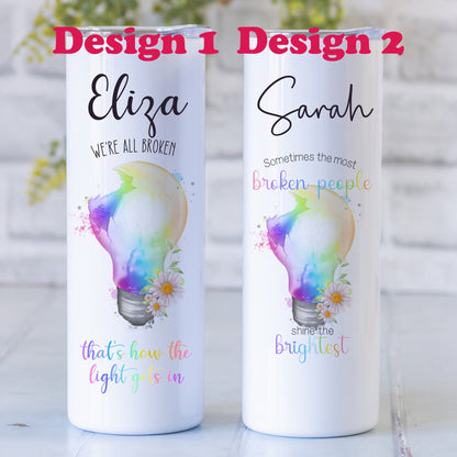 Positivity Mental Health Travel Mug | Personalised Insulated Tumbler