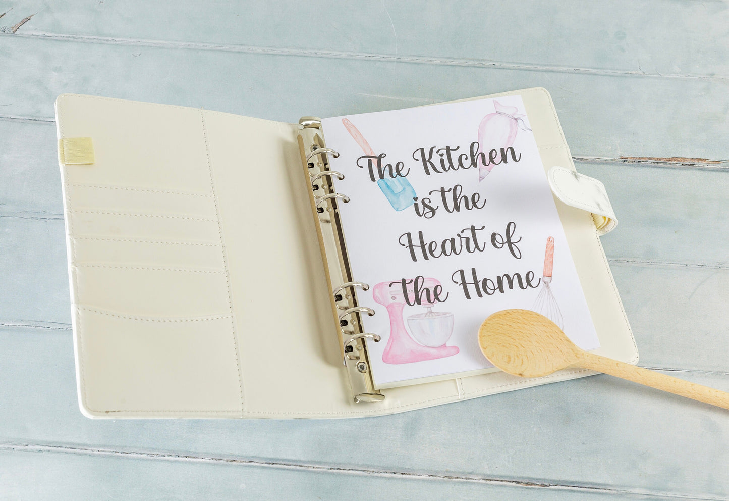 Personalised Recipe Ring Binder A5 Size