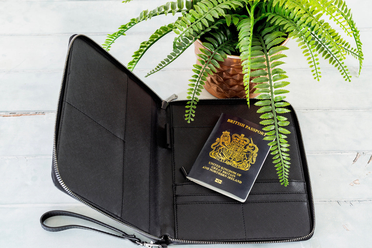 Family Passport Holder and Travel Document Wallet/Organiser